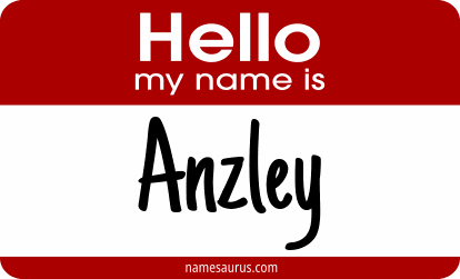 Hello my name is Anzley png download