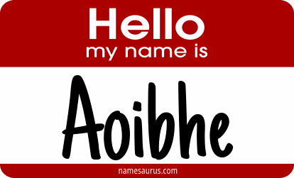 Hello my name is Aoibhe png download
