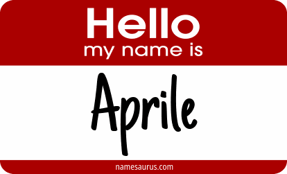 Hello my name is Aprile png download