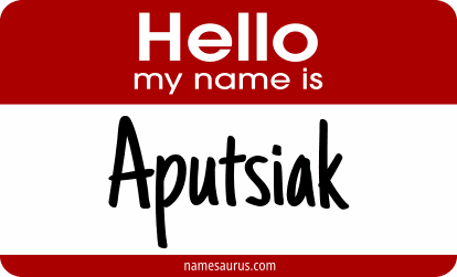 Hello my name is Aputsiak png download