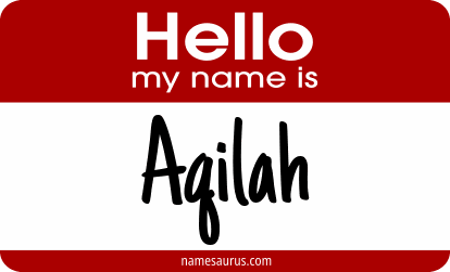 Hello my name is Aqilah png download