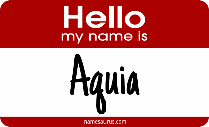 Hello my name is Aquia png download