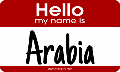 Hello my name is Arabia png download