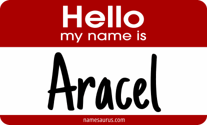 Hello my name is Aracel png download