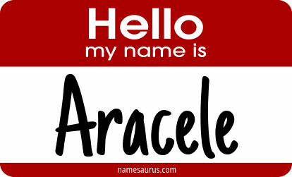 Hello my name is Aracele png download