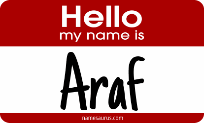 Hello my name is Araf png download