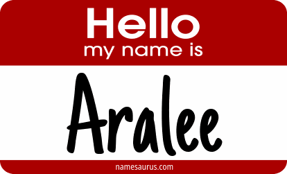 Hello my name is Aralee png download
