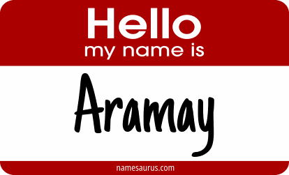 Hello my name is Aramay png download