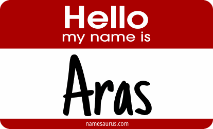 Hello my name is Aras png download