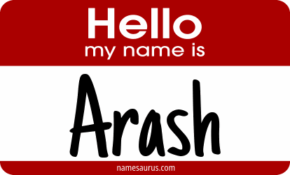 Hello my name is Arash png download