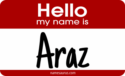 Hello my name is Araz png download
