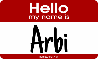 Hello my name is Arbi png download