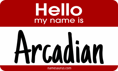 Hello my name is Arcadian png download