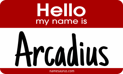 Hello my name is Arcadius png download
