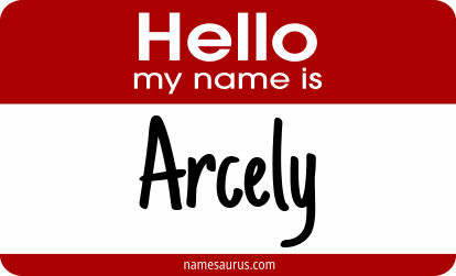 Hello my name is Arcely png download