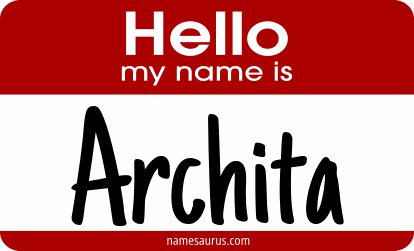 Hello my name is Archita png download