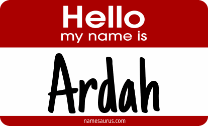 Hello my name is Ardah png download