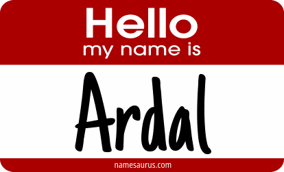 Hello my name is Ardal png download