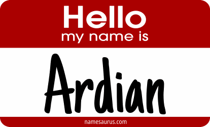 Hello my name is Ardian png download