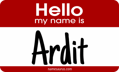 Hello my name is Ardit png download