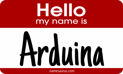 Hello my name is Arduina png download