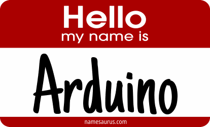 Hello my name is Arduino png download