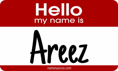 Hello my name is Areez png download
