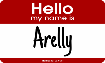 Hello my name is Arelly png download