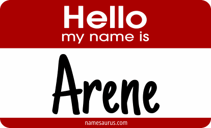 Hello my name is Arene png download