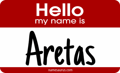Hello my name is Aretas png download