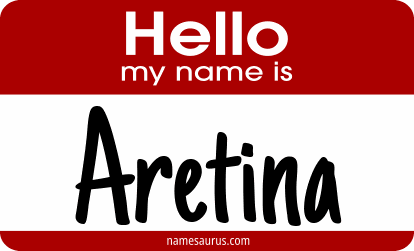 Hello my name is Aretina png download