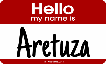 Hello my name is Aretuza png download