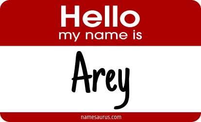 Hello my name is Arey png download