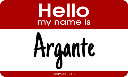 Hello my name is Argante png download