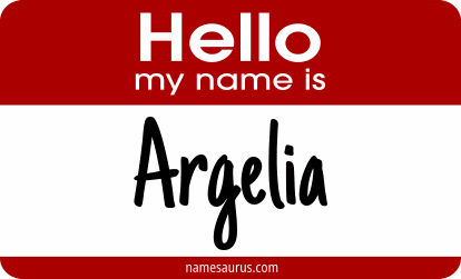 Hello my name is Argelia png download