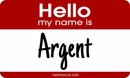 Hello my name is Argent png download