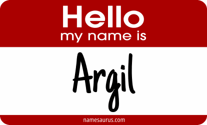 Hello my name is Argil png download