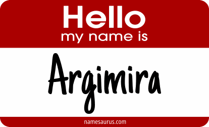 Hello my name is Argimira png download