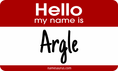 Hello my name is Argle png download