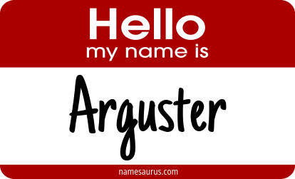 Hello my name is Arguster png download