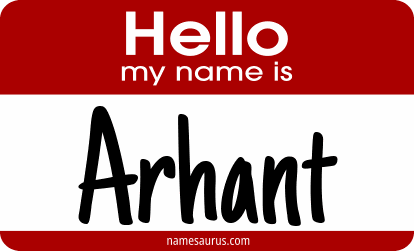Hello my name is Arhant png download