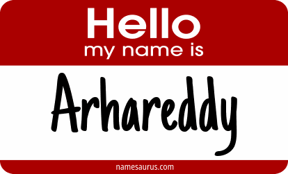 Hello my name is Arhareddy png download