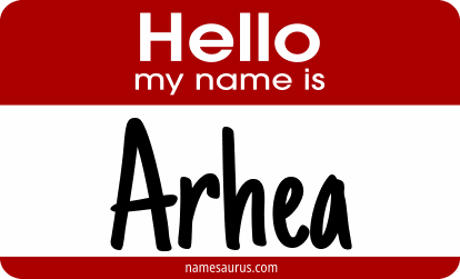 Hello my name is Arhea png download