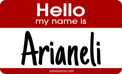 Hello my name is Arianeli png download