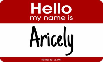 Hello my name is Aricely png download