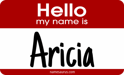 Hello my name is Aricia png download
