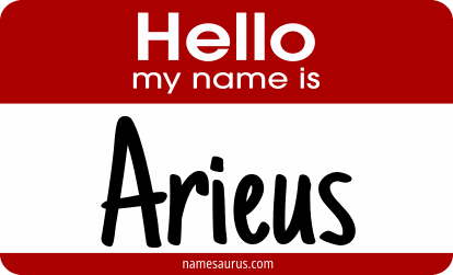 Hello my name is Arieus png download