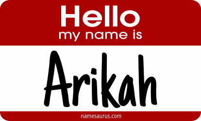 Hello my name is Arikah png download