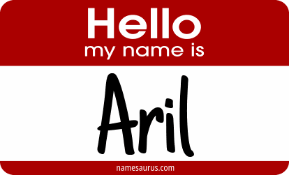 Hello my name is Aril png download