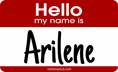 Hello my name is Arilene png download